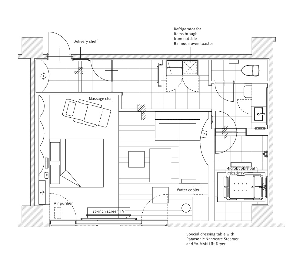 room No.202間取り