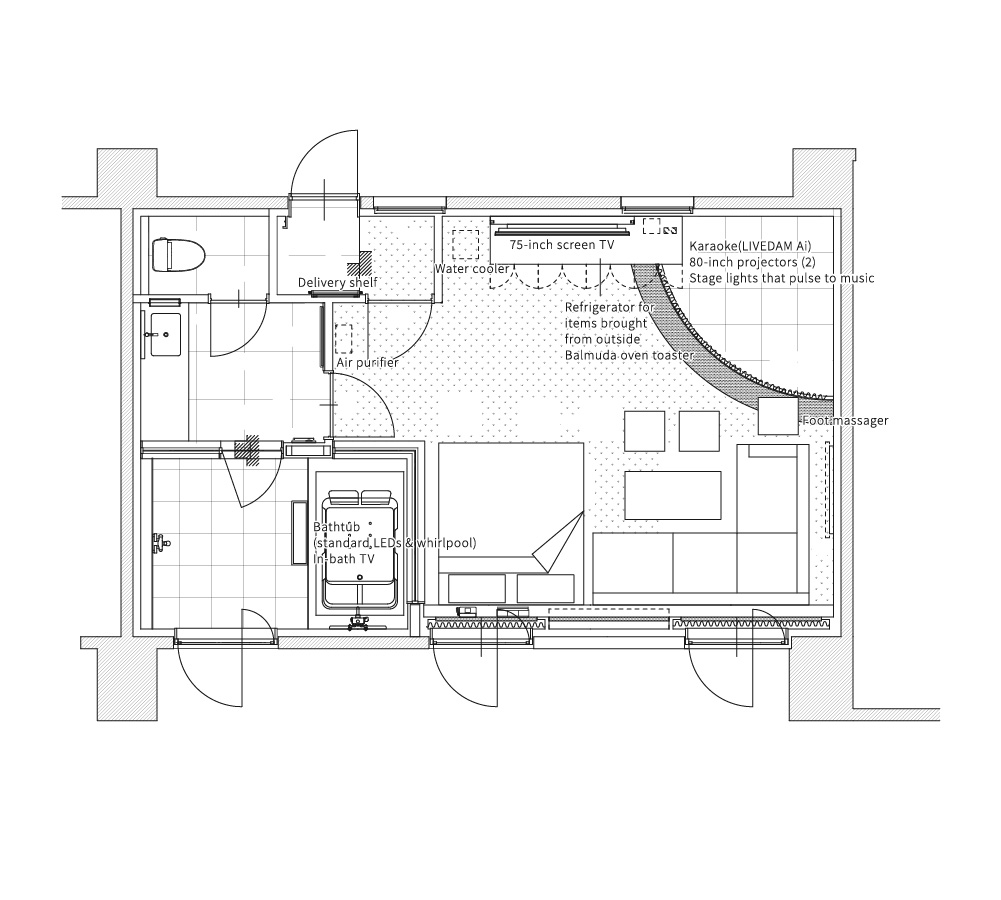 room No.404間取り