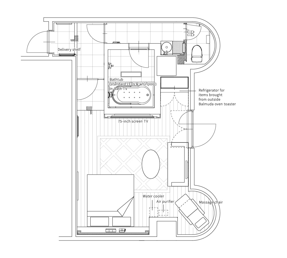 room No.506間取り