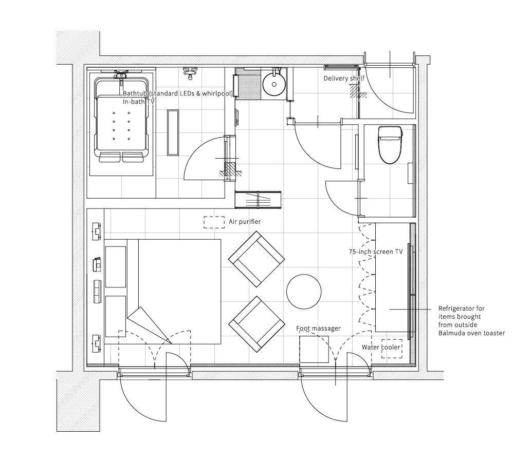 room No.704間取り