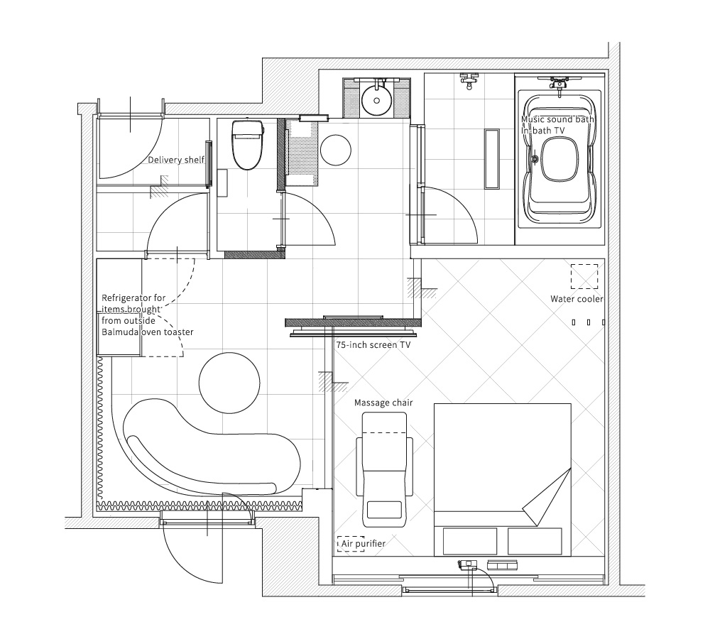 room No.705間取り