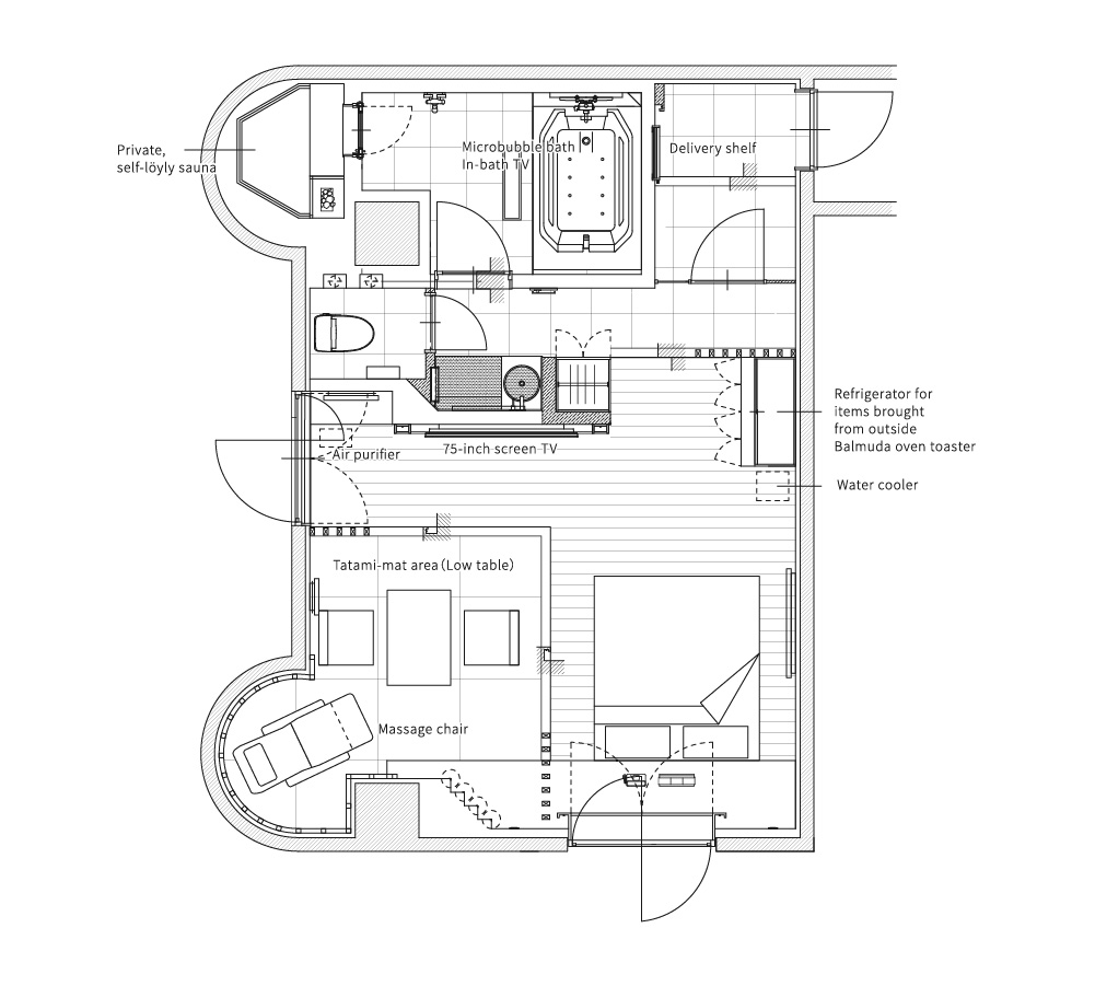 room No.801間取り