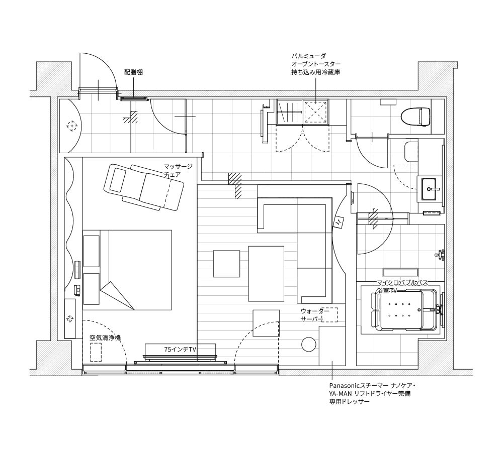 room No.202間取り